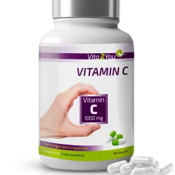 Vitamin C 1000mg Kapseln - Hochdosiert>Vita2You Discount