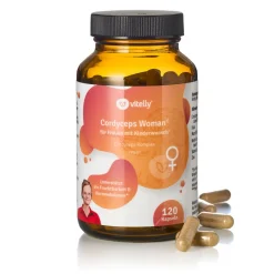 vitelly Cordyceps Woman® Zyklus Kapseln für Frauen mit Kinderwunsch ausreichend für einen Monat!> Online