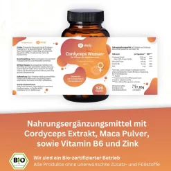 vitelly Cordyceps Woman® Zyklus Kapseln für Frauen mit Kinderwunsch ausreichend für einen Monat!><noscript><img width=