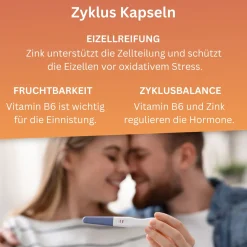 vitelly Cordyceps Woman® Zyklus Kapseln für Frauen mit Kinderwunsch ausreichend für einen Monat!><noscript><img width=