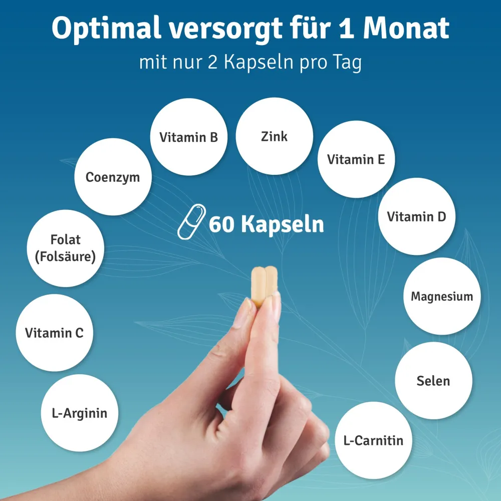 vitelly ManToDad® Kinderwunsch Vitamine für einen Monat| Online