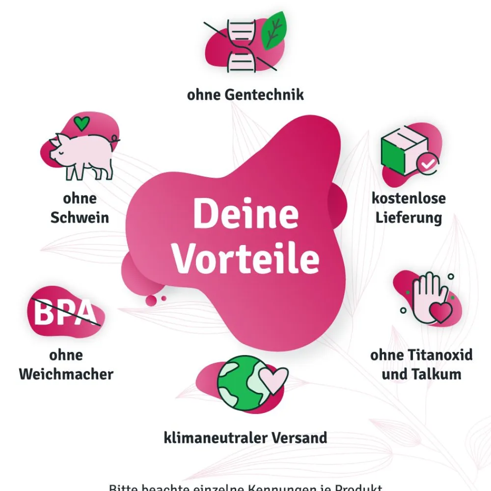 vitelly WomanToMum® Kinderwunsch Vitamine für einen Monat> Hot