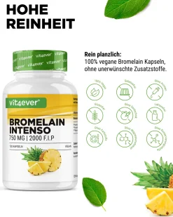 Bromelain Intenso (2000 F.I.P)|vit4ever Discount