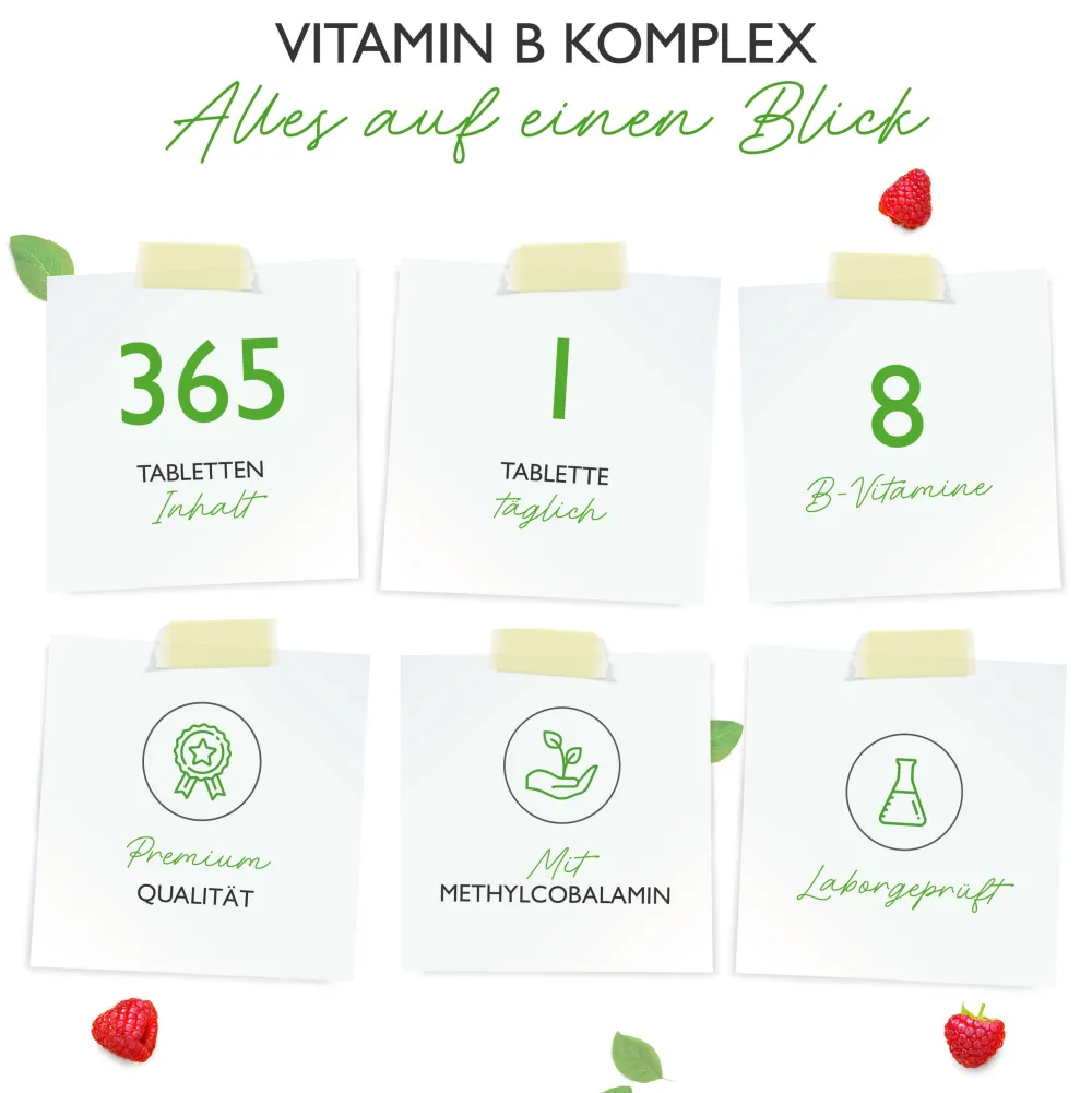 Vitamin B Komplex - 8 B-Vitamine>vit4ever Hot