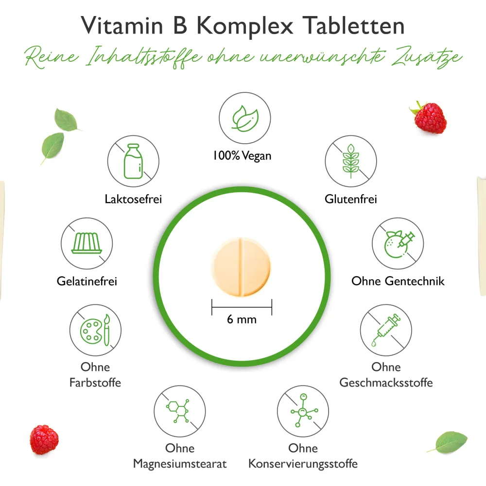 Vitamin B Komplex - 8 B-Vitamine>vit4ever Hot