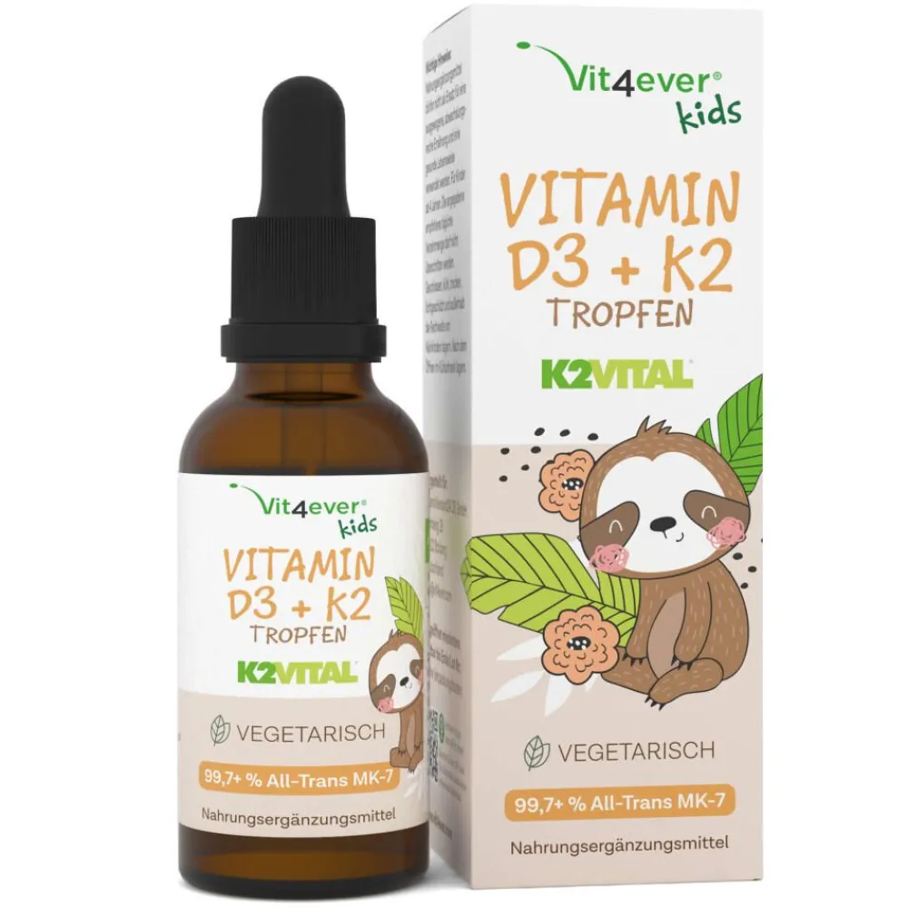 Vitamin D3 + K2 Kids|vit4ever Best