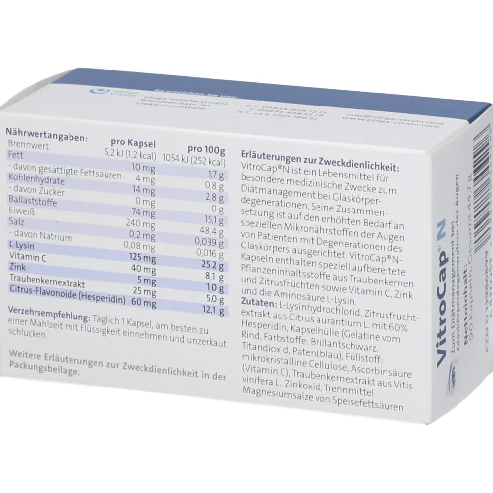 ® N Kapseln|Vitrocap
