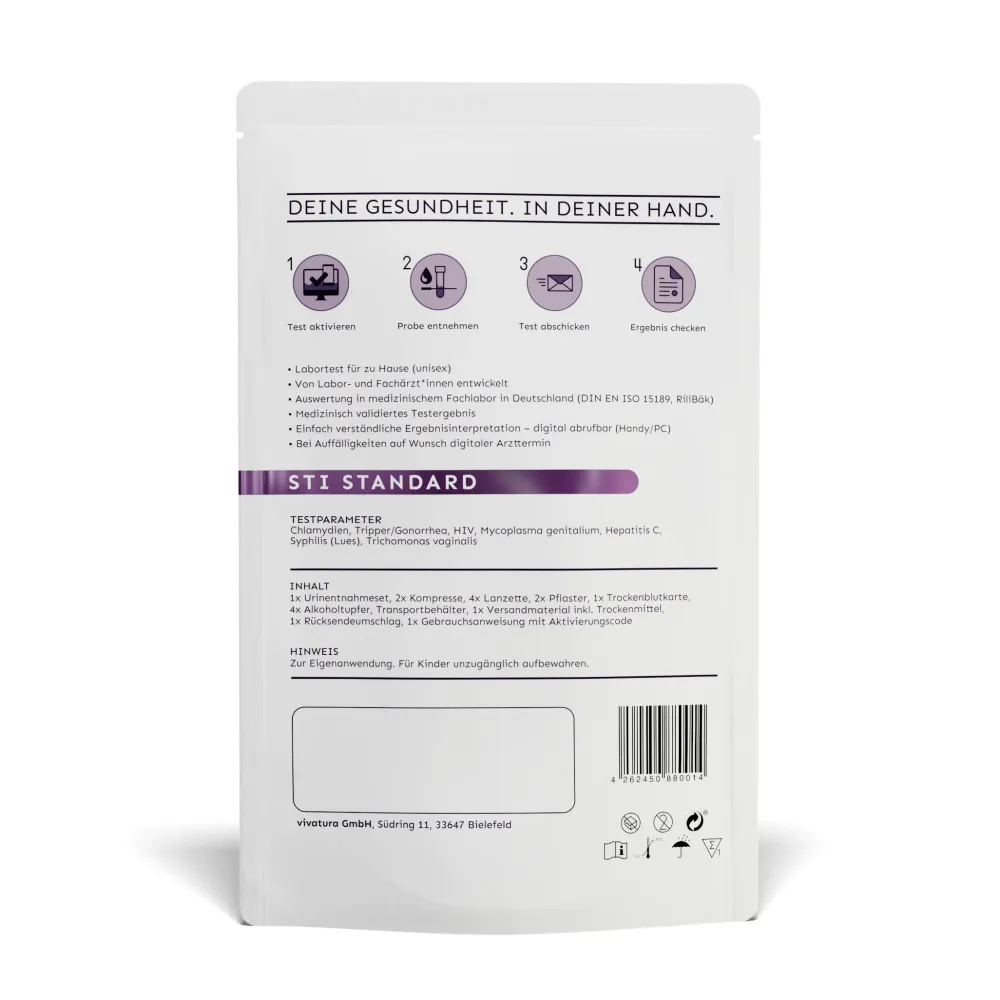 vivatura® STI Standard TEST-KIT> Hot
