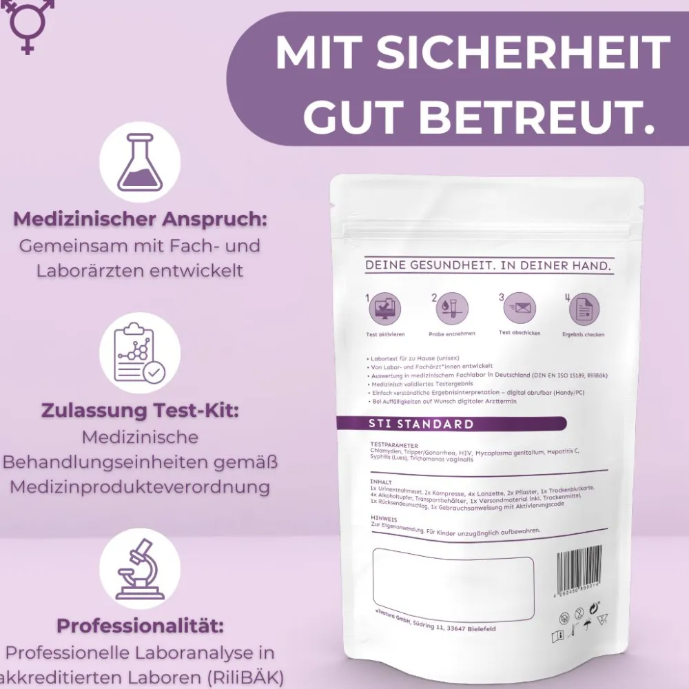 vivatura® STI Standard TEST-KIT> Hot