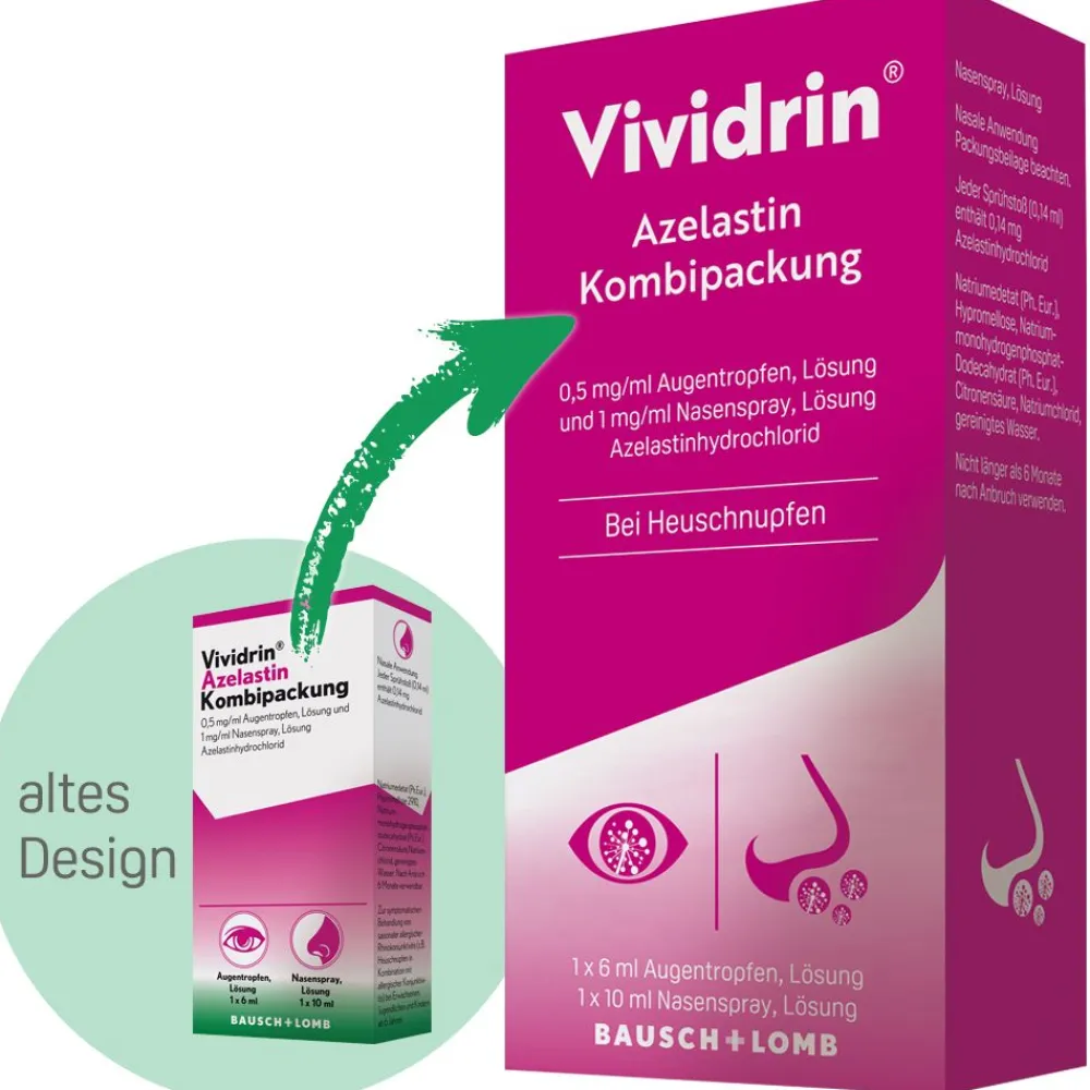 ® Azelastin Kombipackung>Vividrin Clearance