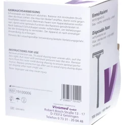 Vivomed Rasierer blau einschneidig Typ V><noscript><img width=