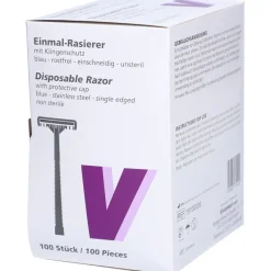 Vivomed Rasierer blau einschneidig Typ V><noscript><img width=