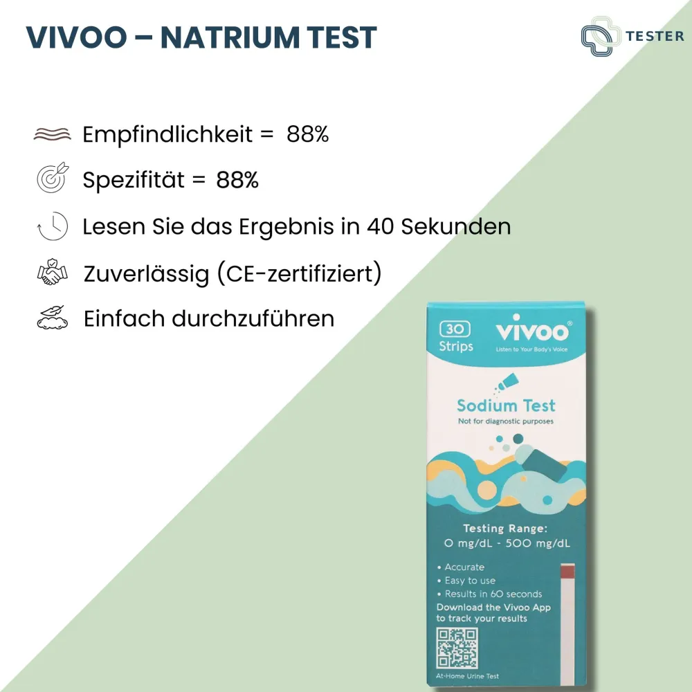 Vivoo - Natrium Test>TESTER Clearance