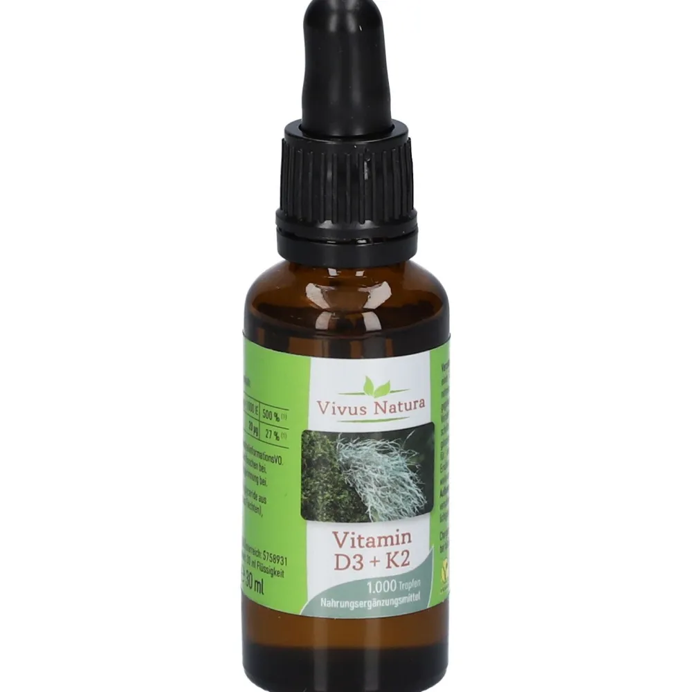 Vivus Natura Vitamin D3+K2 Tropfen| New