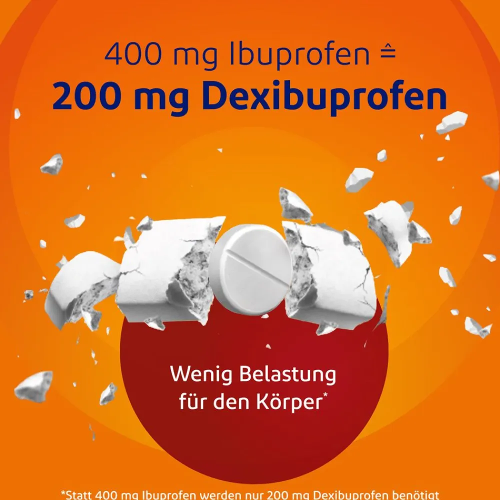 VoltaDexibu Schmerztabletten, Dexibuprofen 200 mg| Discount