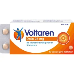 Dolo 25mg Tabletten, Schmerztabletten gegen Rückenschmerzen|Voltaren Discount