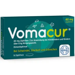 Vomacur® 40 mg Zäpfchen| Hot