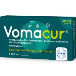 Vomacur® 40 mg Zäpfchen| Hot