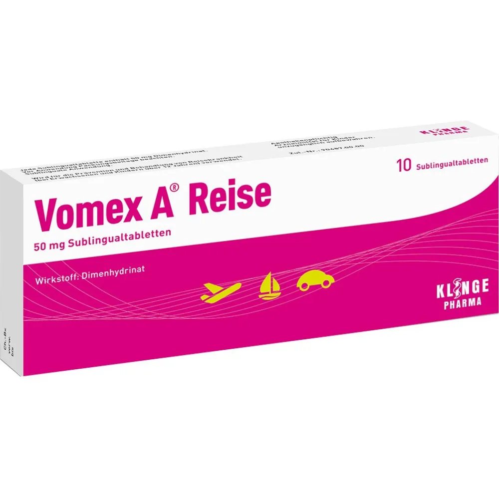 ® Reise 50 mg|Vomex A Hot