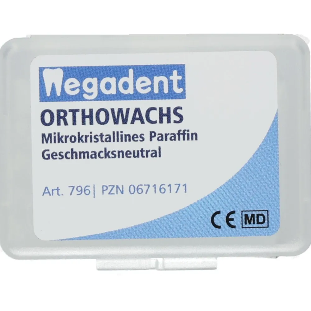 Wachs für Zahnspangenträger|