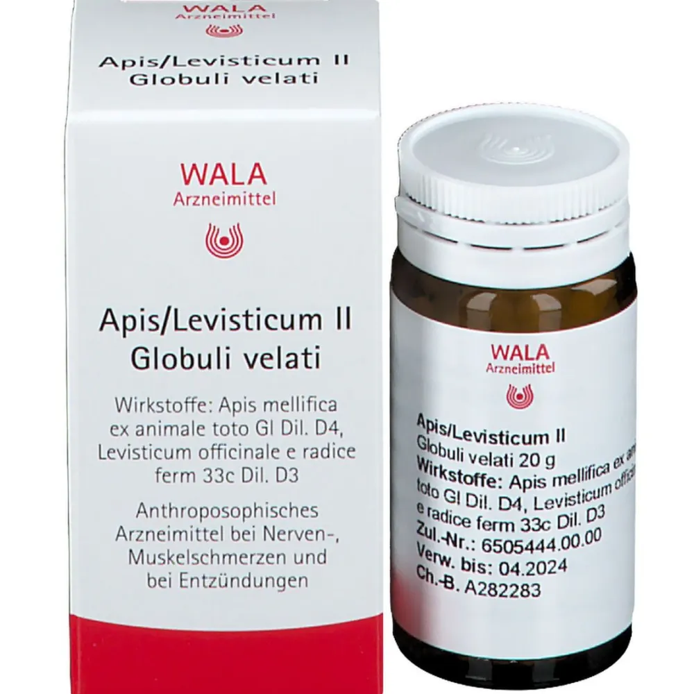 ® APIS/LEVISTICUM II Globuli|Wala Discount