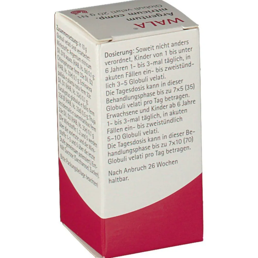 ® Argentum Nitricum comp. Globuli|Wala Outlet