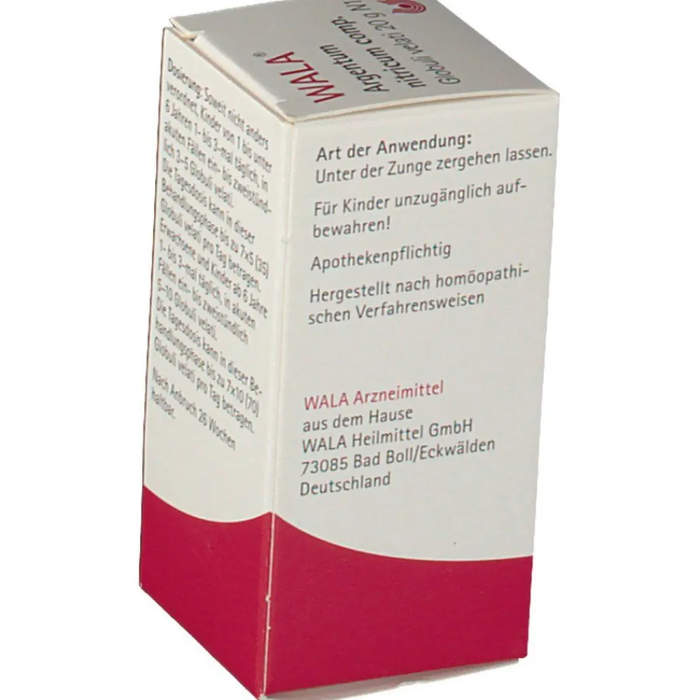 ® Argentum Nitricum comp. Globuli|Wala Outlet