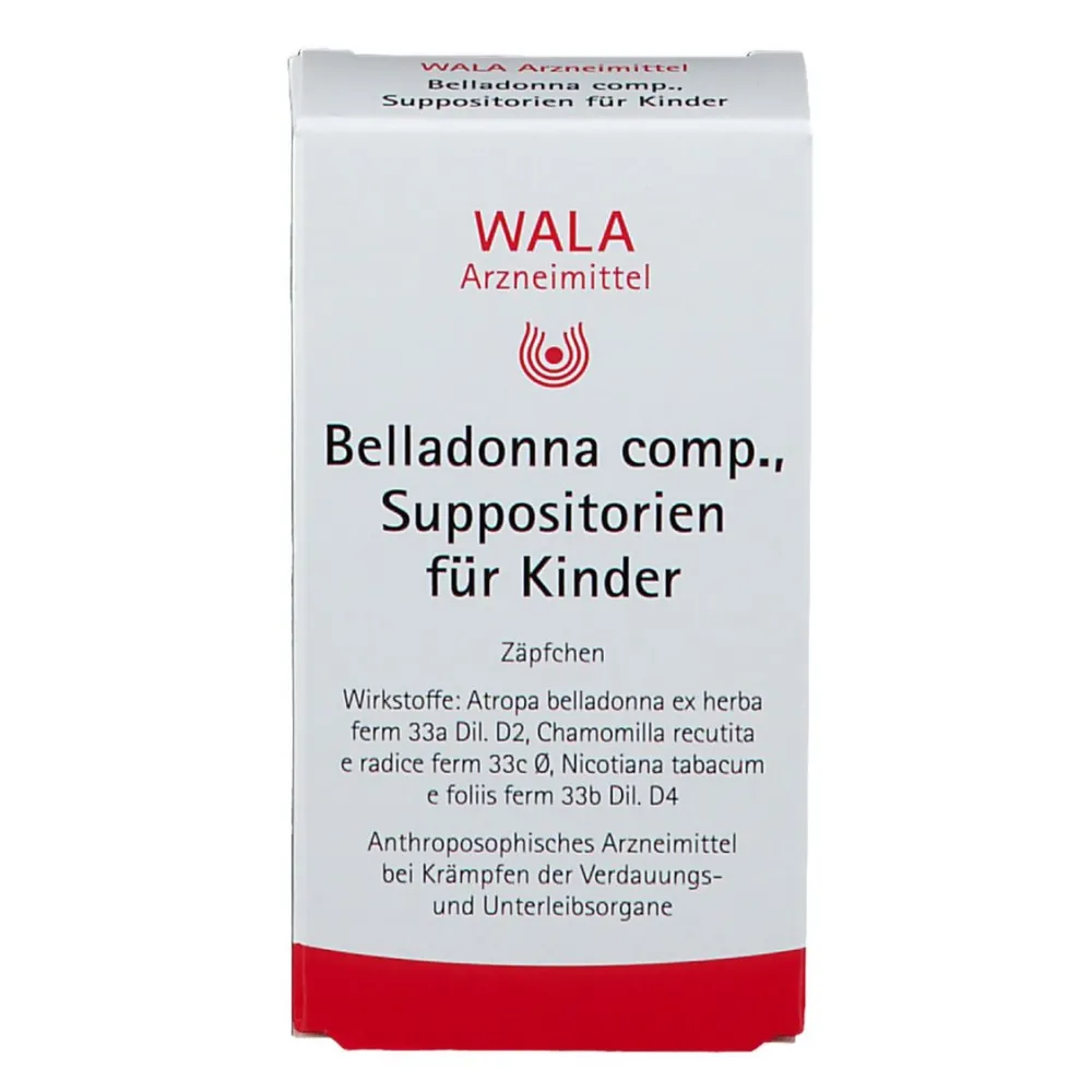 ® Belladonna Comp. Kindersuppositorien>Wala Online