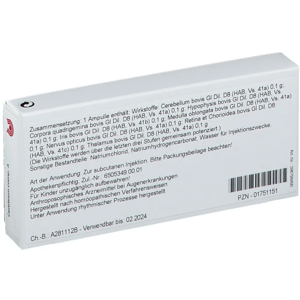 ® Cerebrum Comp. A Ampullen|Wala Hot