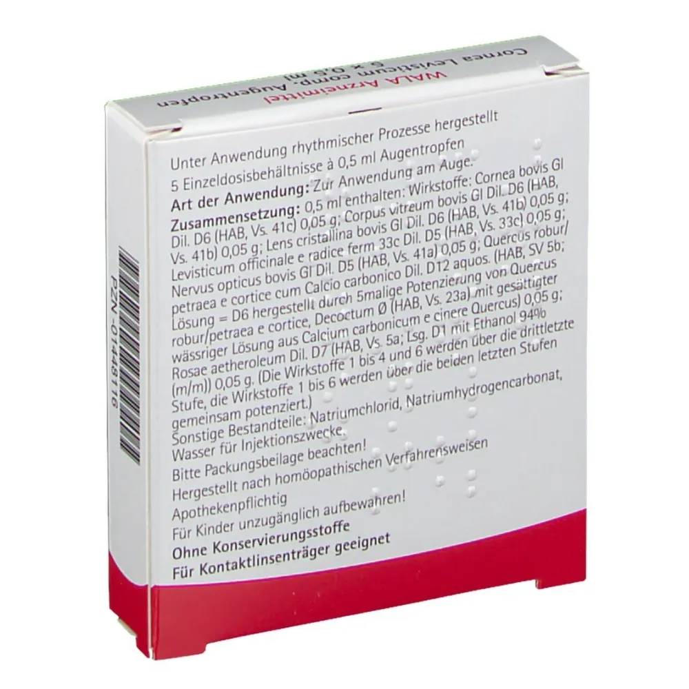 ® CORNEA/ Levisticum comp. Augentropfen|Wala Outlet