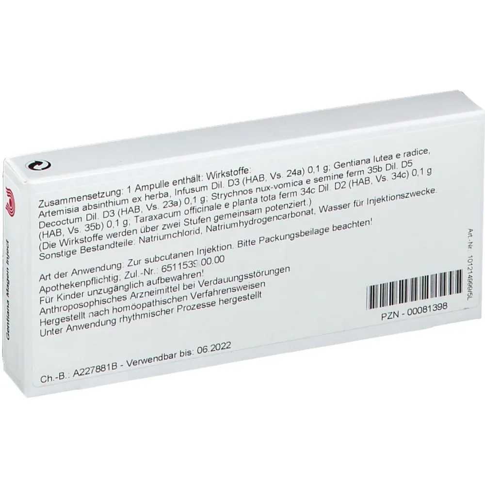 WALA® Gentiana Magen Inject Ampullen|Wala Gentiana Online