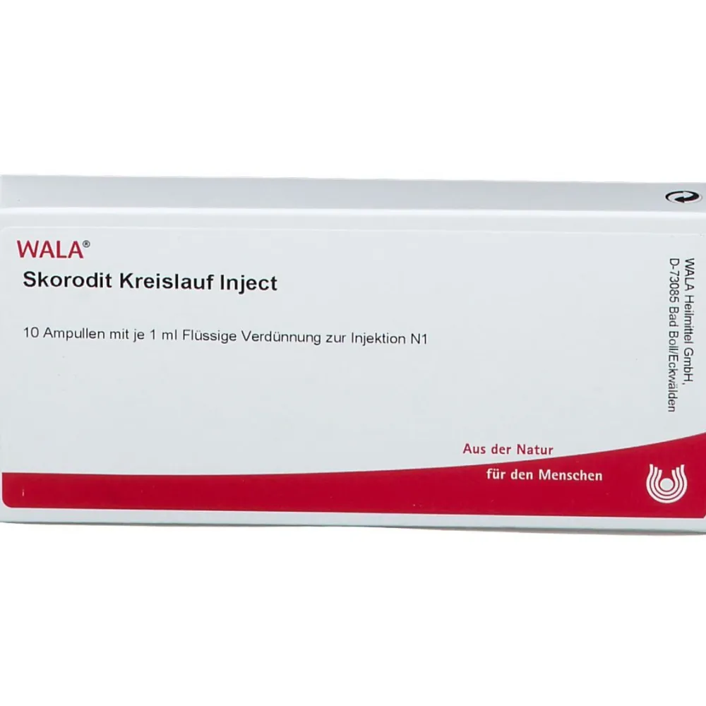 ® Skorodit Kreislauf Inject Amp.>Wala Clearance