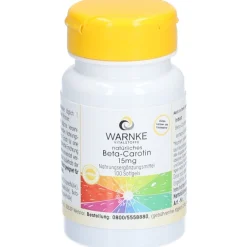 Beta-Carotin 15 mg natürlich|Warnke Best
