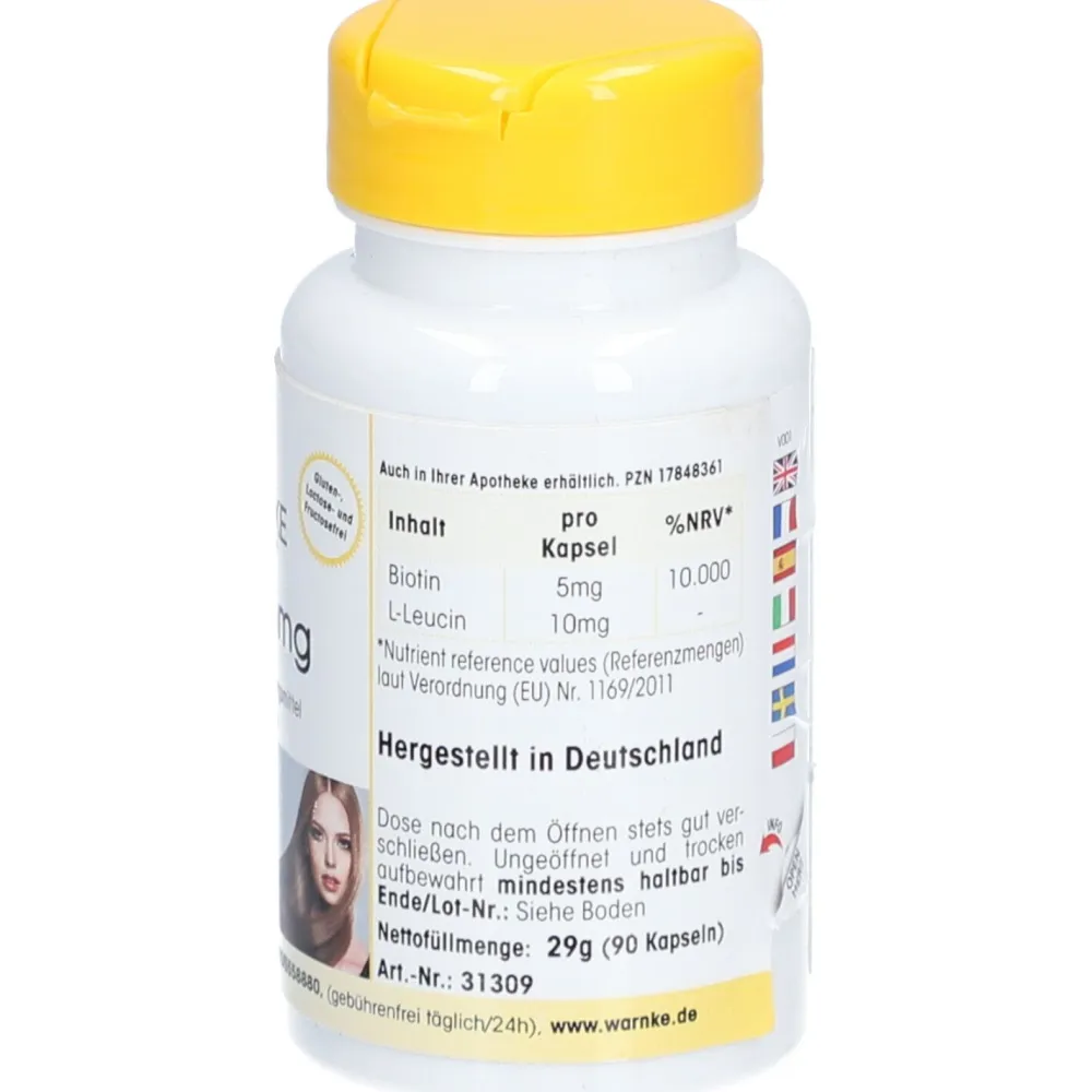 Biotin 5mg>Warnke Clearance