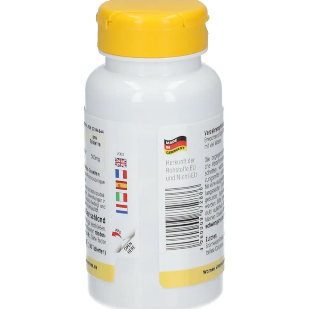 Bromelain 500 mg>Warnke