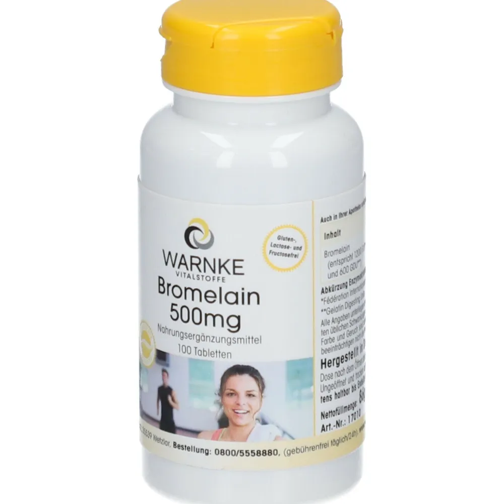Bromelain 500 mg>Warnke