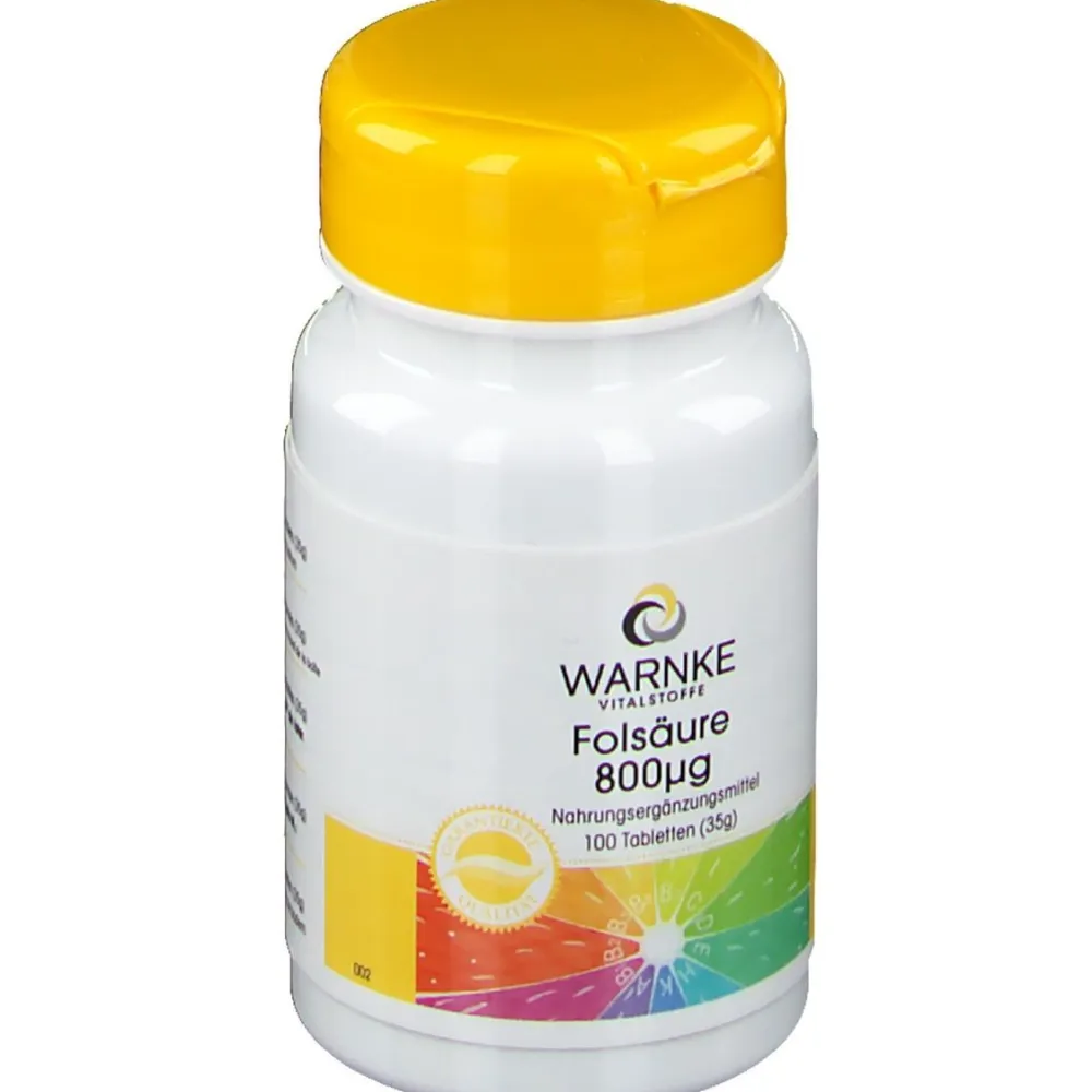 Folsäure 800 μg>Warnke Online