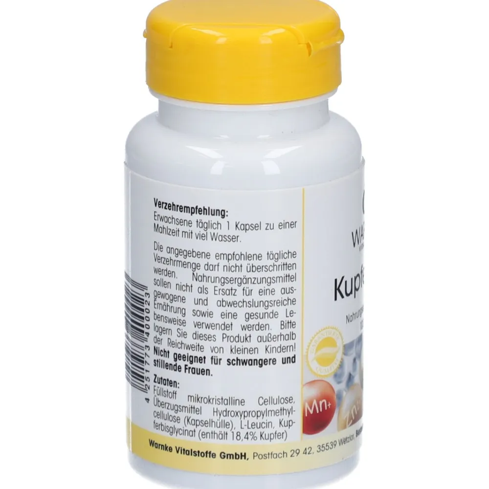 Kupfer 2 mg|Warnke Best
