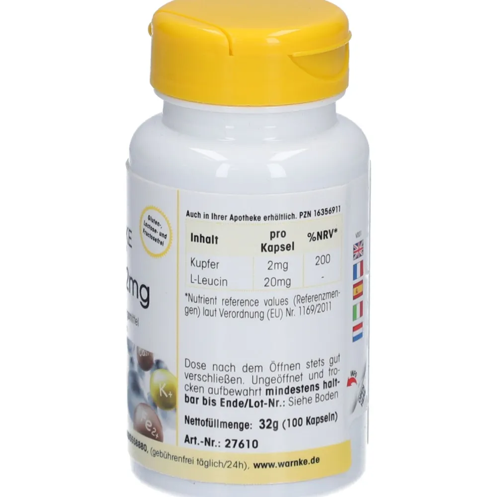 Kupfer 2 mg|Warnke Best