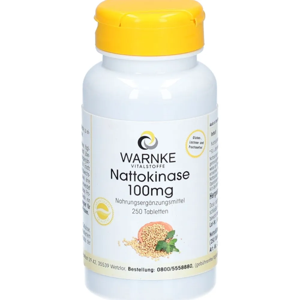 Nattokinase 100mg|Warnke Best
