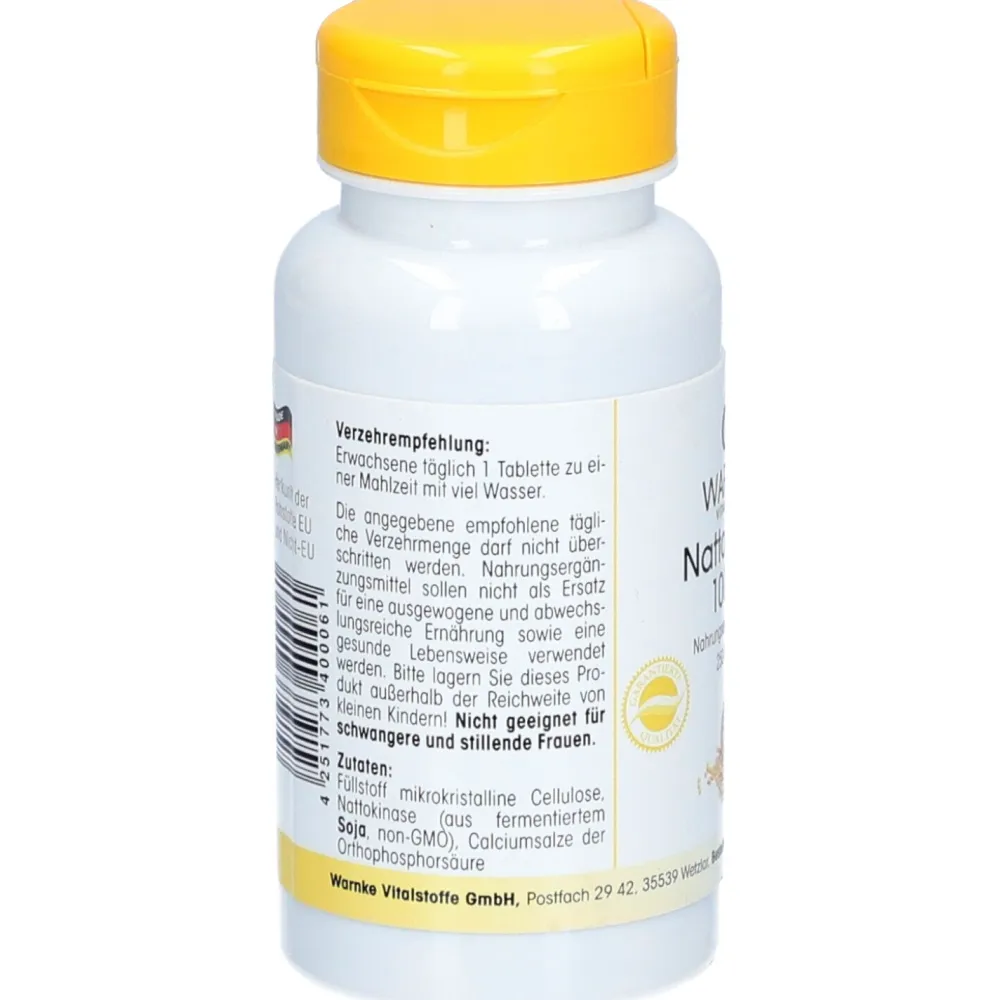 Nattokinase 100mg|Warnke Best