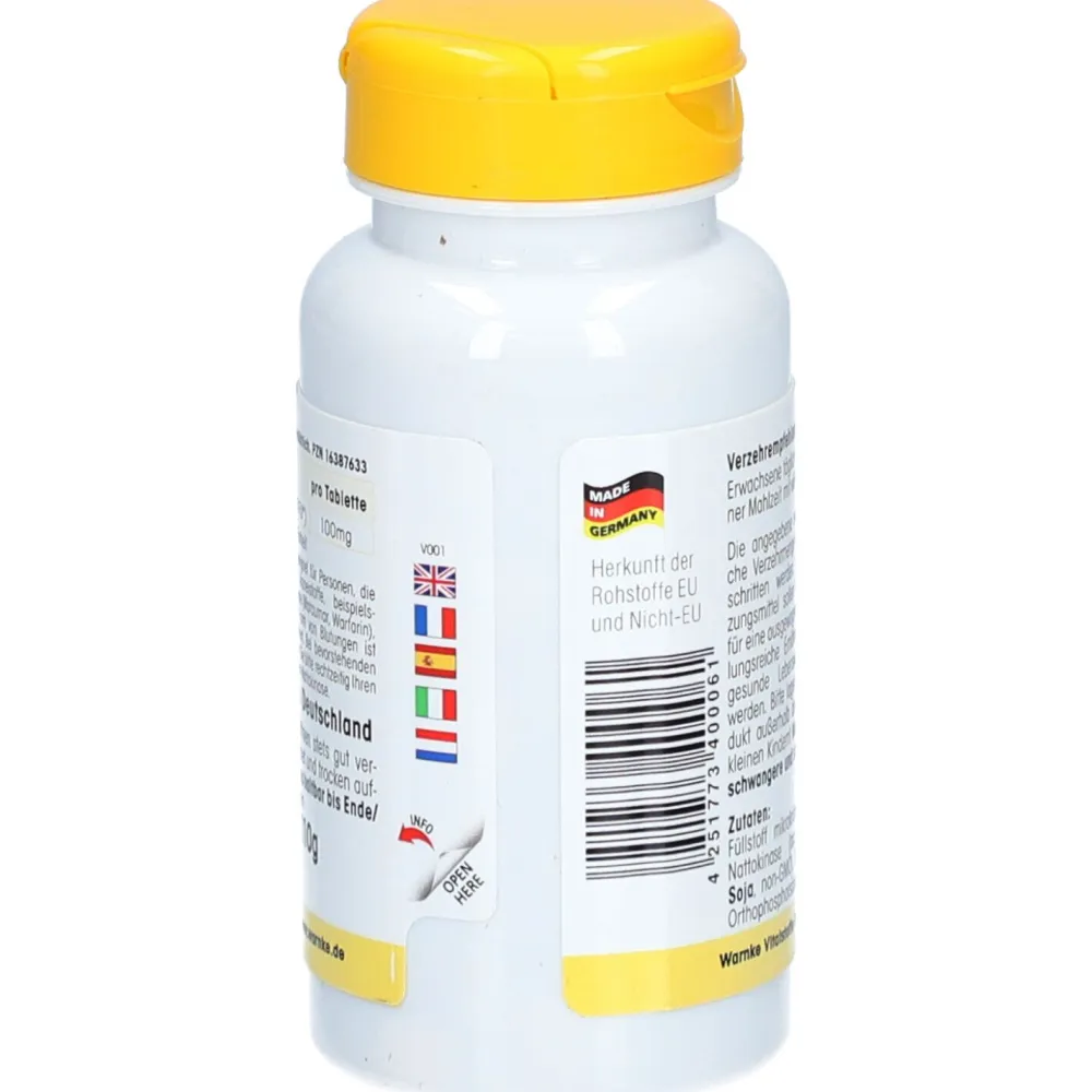Nattokinase 100mg|Warnke Best