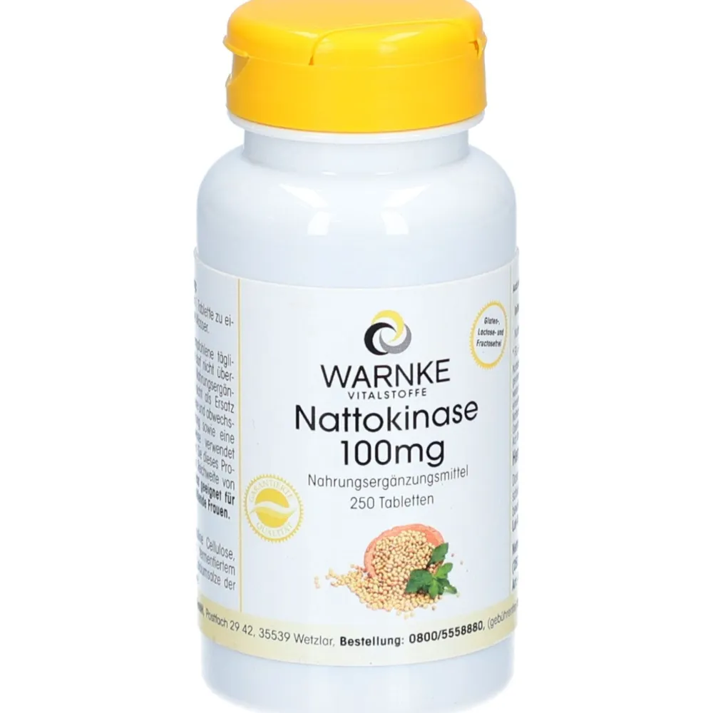 Nattokinase 100mg|Warnke Best