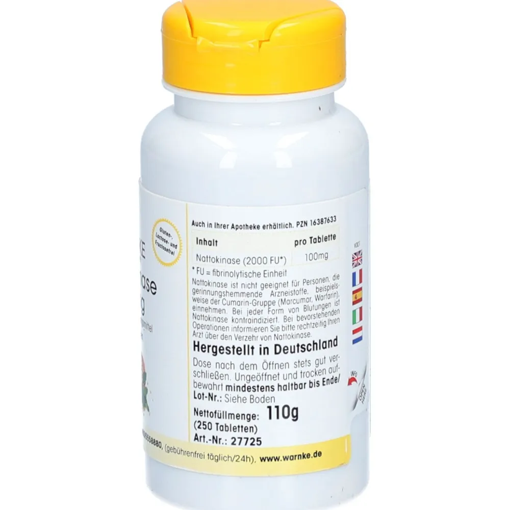 Nattokinase 100mg|Warnke Best