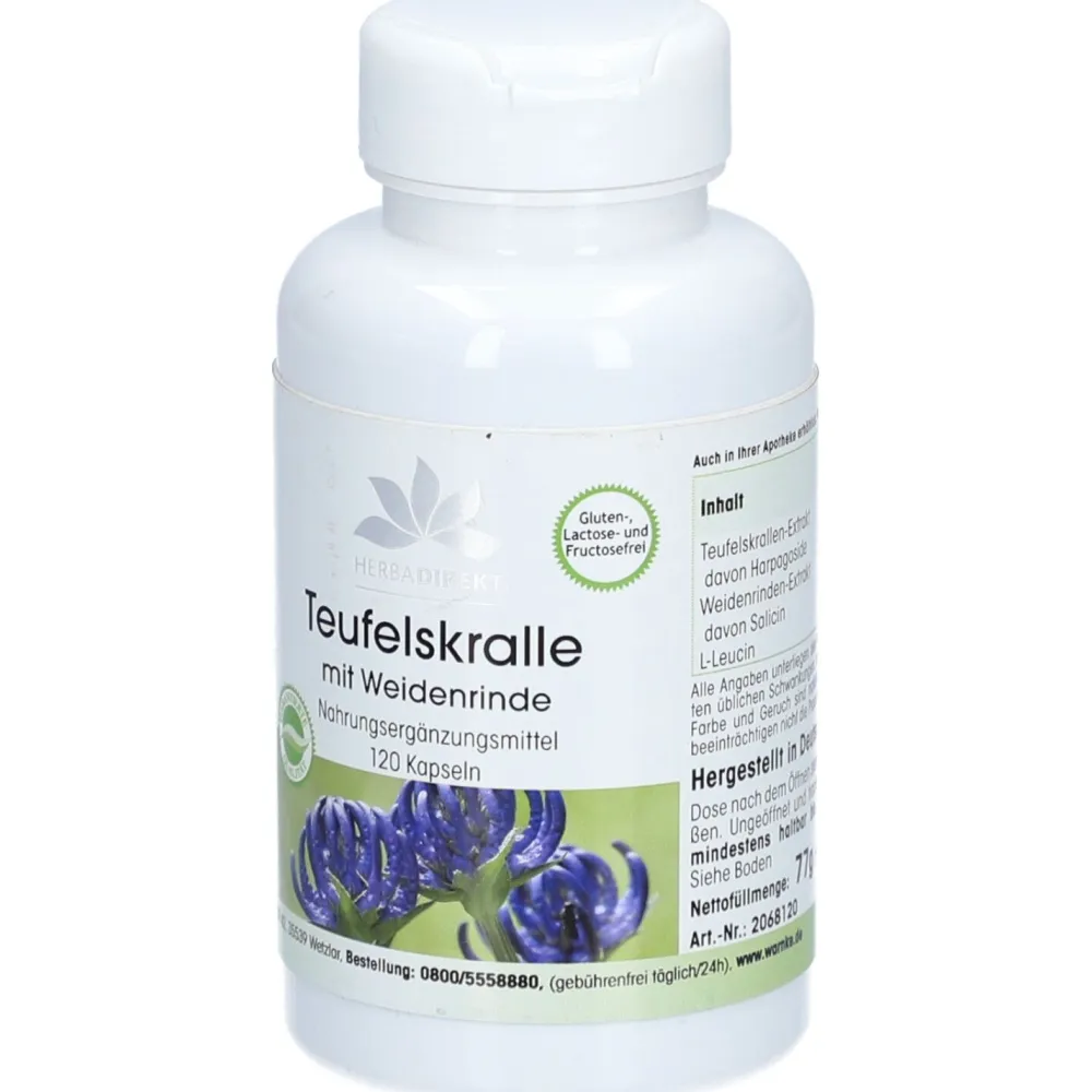 Teufelskralle mit Weidenrinde>Warnke New
