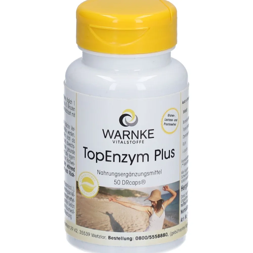 TOPENZYM Plus magensaftresistente Kapseln|Warnke Online