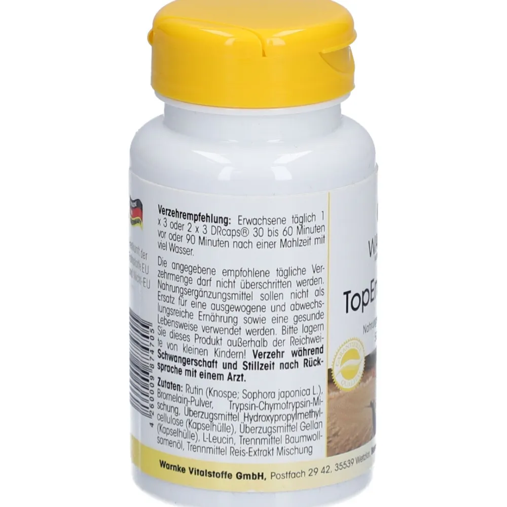 TOPENZYM Plus magensaftresistente Kapseln|Warnke Online
