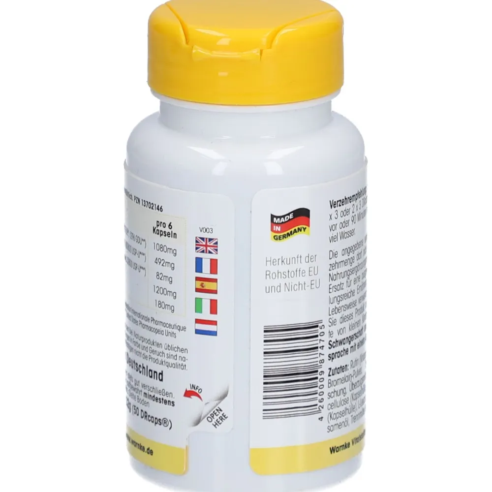 TOPENZYM Plus magensaftresistente Kapseln|Warnke Online