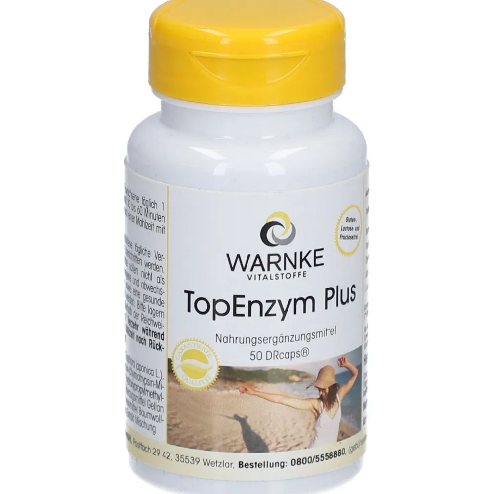 TOPENZYM Plus magensaftresistente Kapseln|Warnke Online