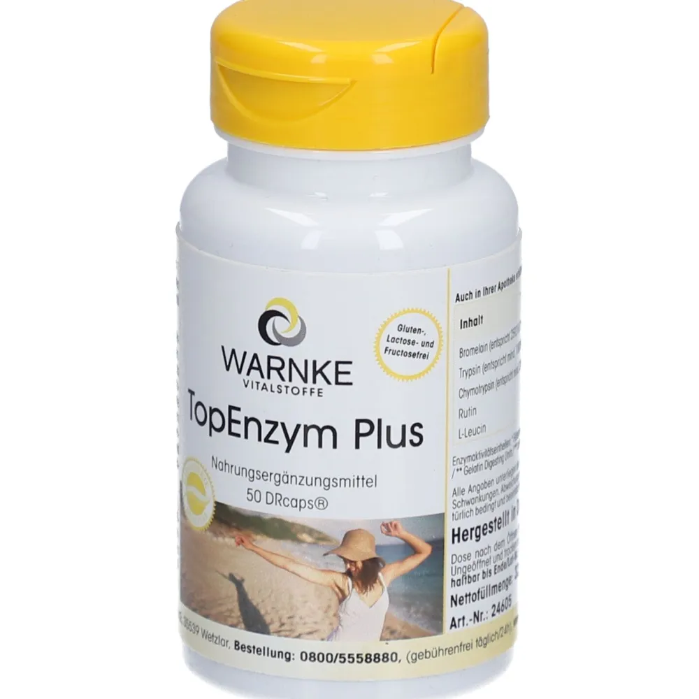 TOPENZYM Plus magensaftresistente Kapseln|Warnke Online